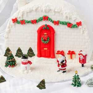 Festive Christmas Sugar Toppers