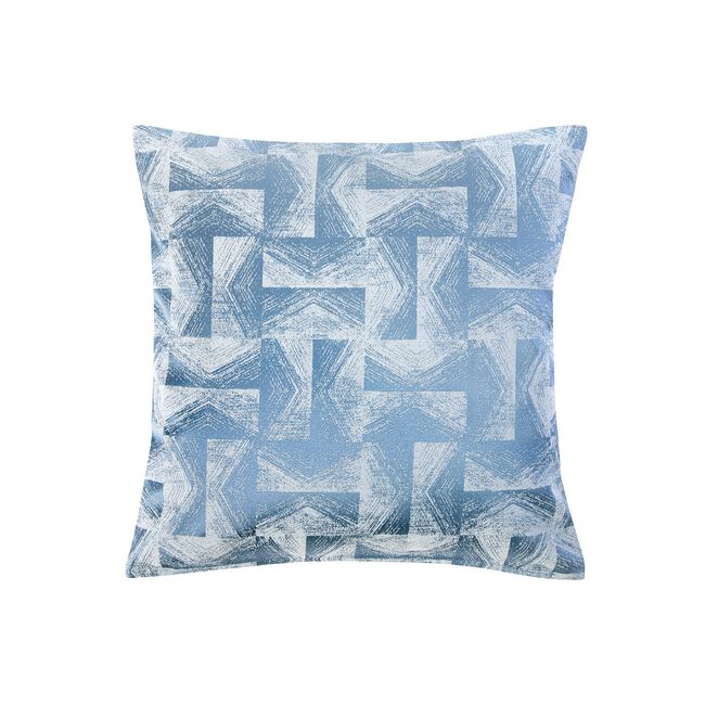 GRAPHIC GEO BLUE 2PK Cushion Covers 45x45