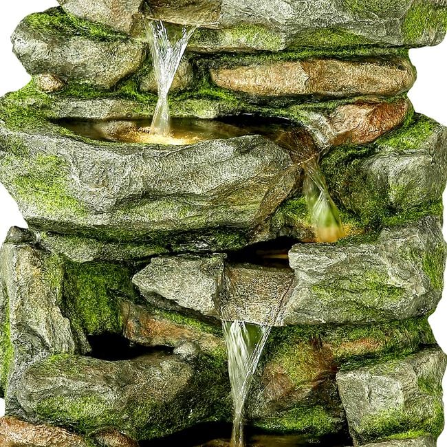 Large Rocks Waterfall Garden Water Feature