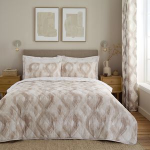 Elodie Bedspread 200cm x 220cm - Gold/Sand