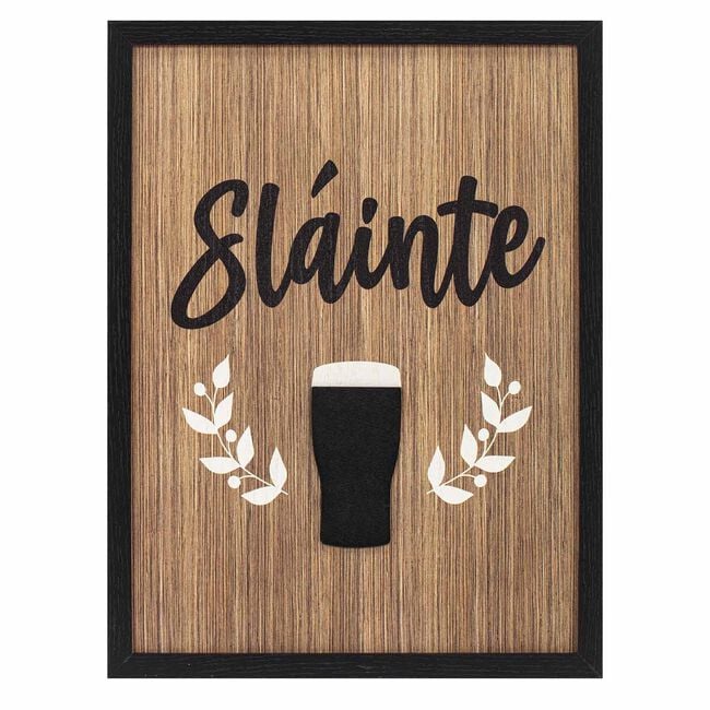 Sláinte Plaque