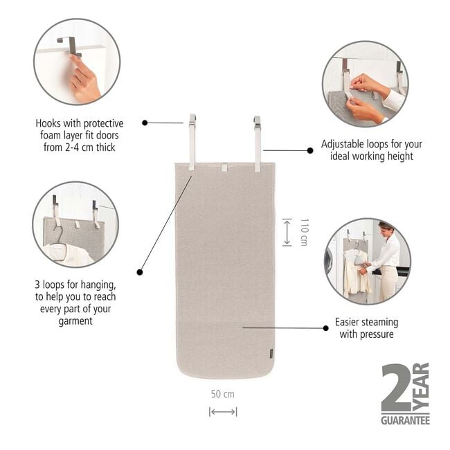 Brabantia Door Steam Blanket Grey