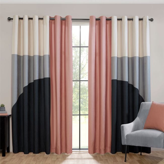 RAVENNA PINK 66x54 Curtain