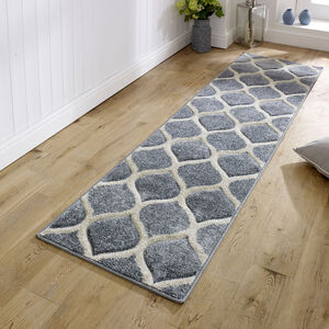 Portland Viva Grey Runner 60cm x 230cm