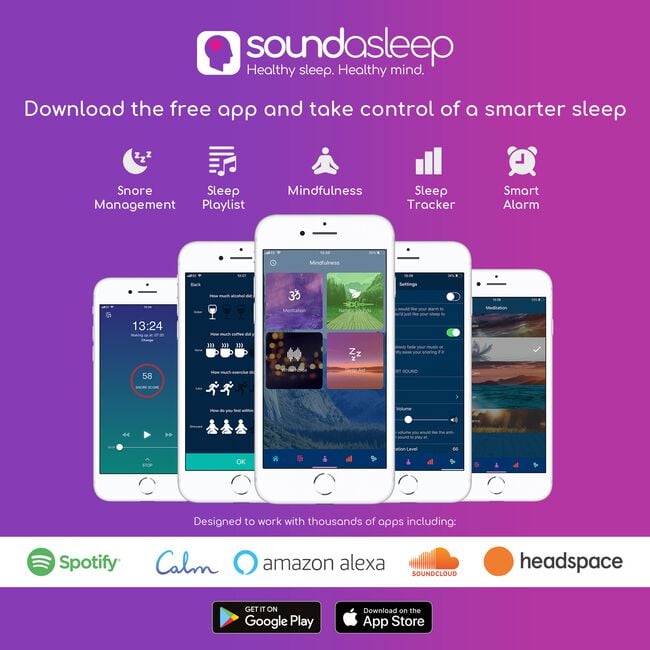 Soundasleep Speaker Pillow