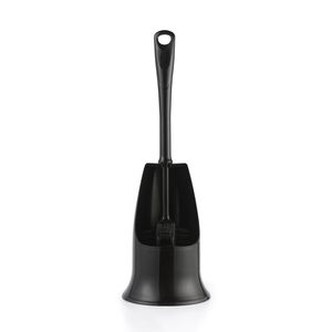 BELDRAY ANTIBAC Silicone Black Toilet Brush