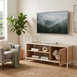 TV Stand Cream Metal