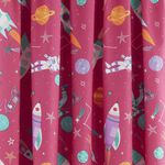PENCIL PLEAT SUPERSONIC PINK 66x72 Curtain