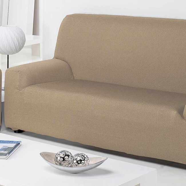 Easystretch 3 Seater Sofa Cover Home, Brown Sofa Cover Uk