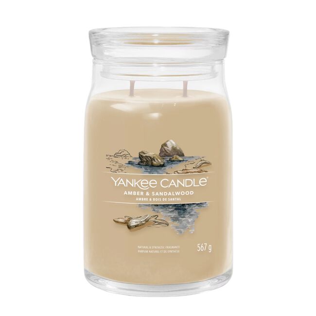 Yankee Candle® Amber & Sandalwood Large Jar