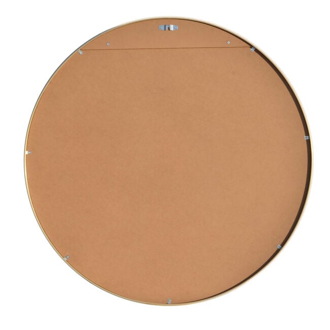 Cannes Brass Round Mirror 80cm