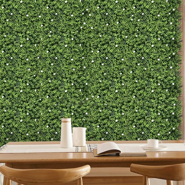 Boxwood Hedging Wall Panels 1M x 1M