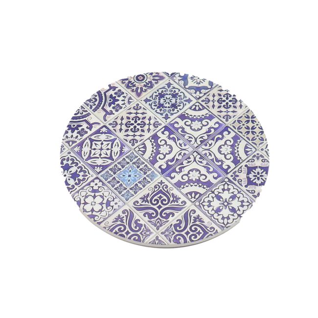 FIESTA JOY BLUE PATTERN 20cm Ceramic Trivet