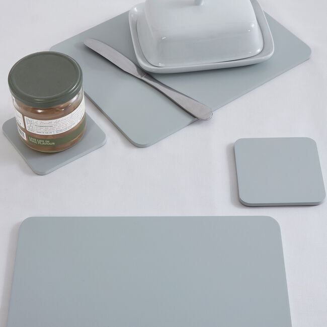 Wooden Grey Coasters 4 Pack