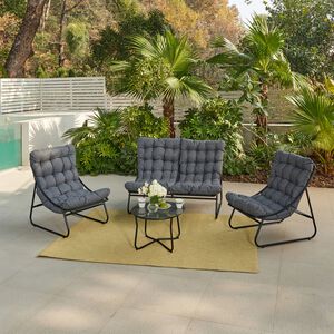 Bosa Garden Sofa Set 4 Piece