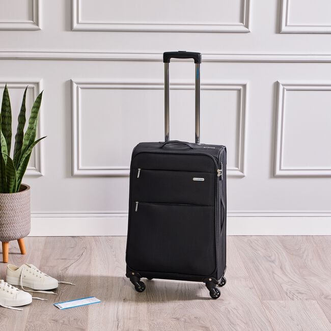 Medium Lightweight Luggage - Black 