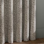 WYLDER GRACE LEAF 168X137 MIST GREY Curtain