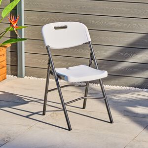 White Folding Chair