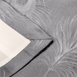 FEATHER SILVER 66x54 curtain 