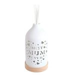 Woodbridge LED Ceramic Reed Diffuser Best Mum Ever