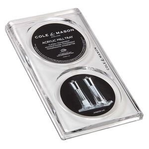 Cole & Mason Acrylic Salt & Pepper Mill Tray