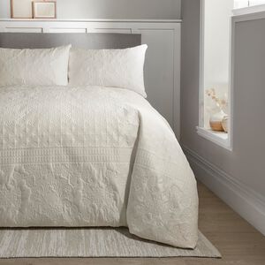 SINGLE DUVET COVER Serene Avery Stripe Natural