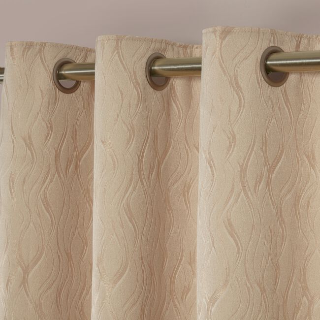 BLACKOUT & THERMAL LUXE GOLD 66x54 Curtain