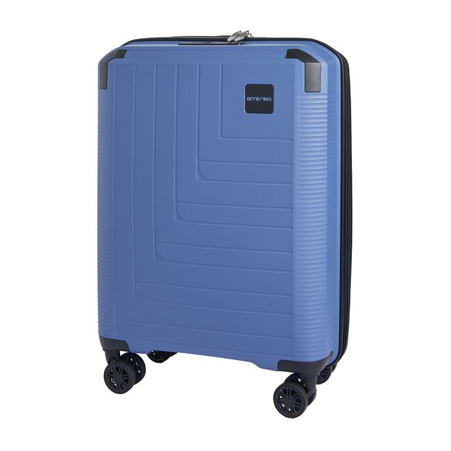 Cabin Bag Lightweight Luggage - Dusty Blue