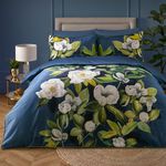 KING SIZE DUVET COVER Soiree Alaya Teal 