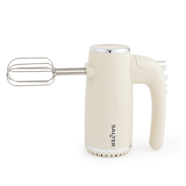 SALTER RETRO CREAM Hand Mixer