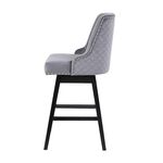 CHELSEA BARSTOOL Velvet Grey 