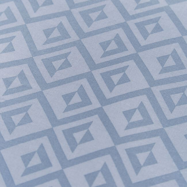 JENKINS BLUE Single Fitted Sheet