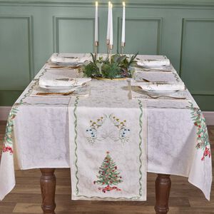 Christmas Tree Table Runner 229cm x 36cm - Multi