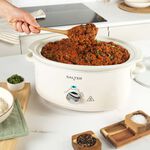 SALTER RETRO CREAM 6.5L Slow Cooker