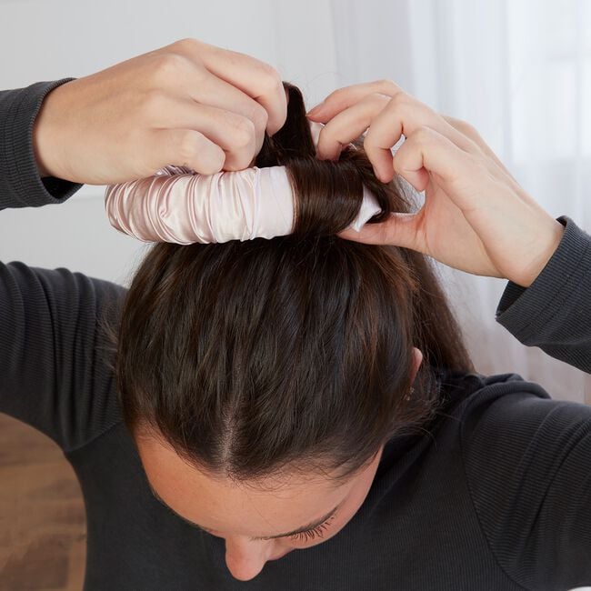 Heatless Curling Silk Scrunchie