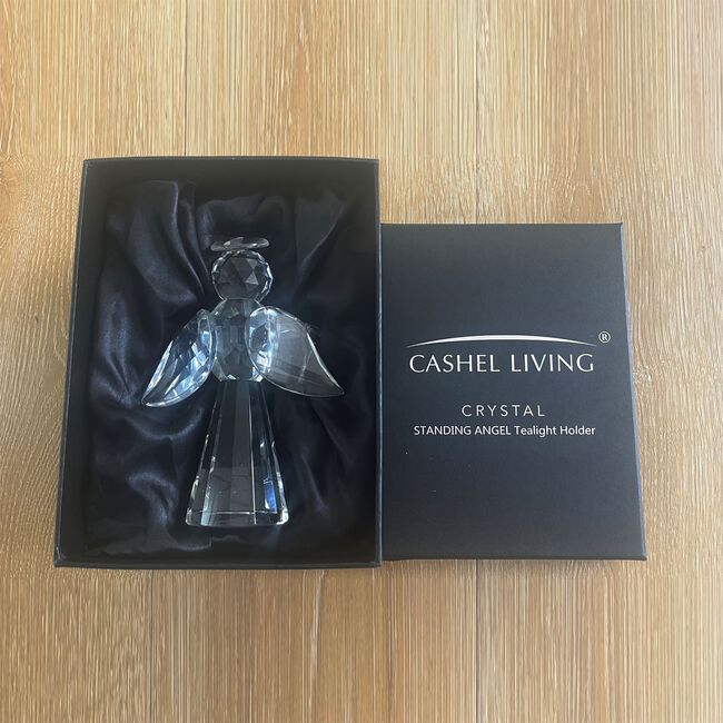 Cashel Living Standing Angel Tealight Holder