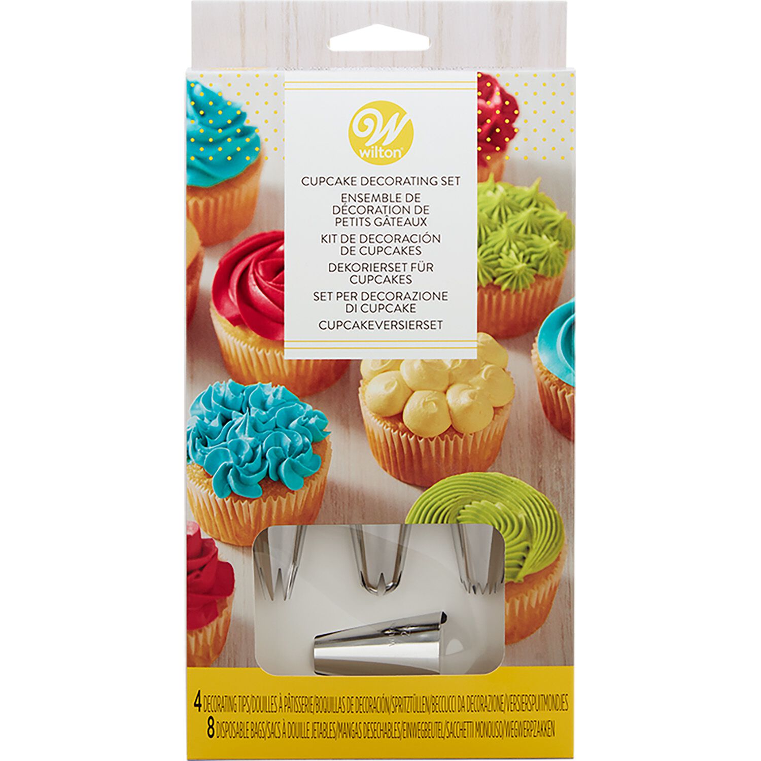 Wilton 12 Piece Cupcake Decorating Set Home Store More