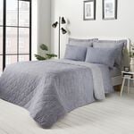Finley Bedspread 200cm x 220cm - Navy