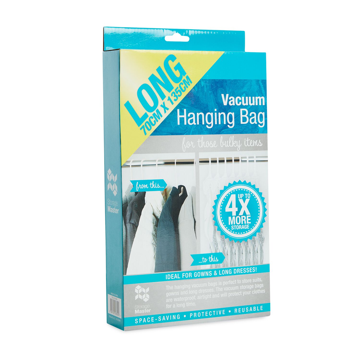 Hanging vacuum bags for clothes on sale
