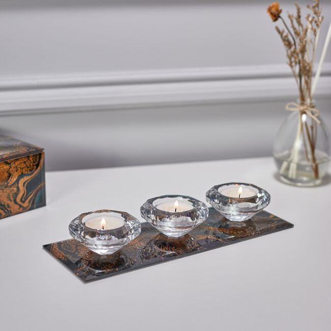 Cashel Living Adare 3 Tealight Holder