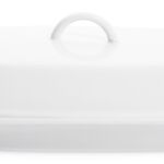 Abney & Croft White Butter Dish