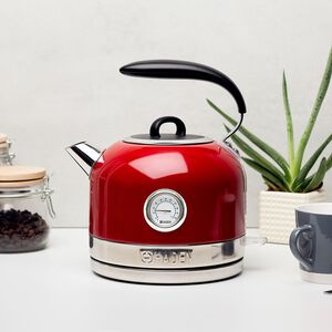 Haden Jersey 1.5L Rapid Boil Red Kettle 
