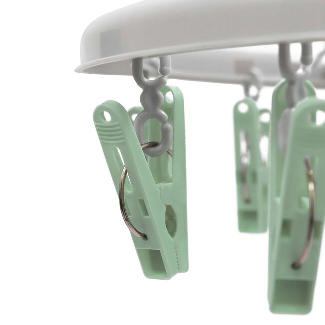 JVL 20 Peg Oval Folding Sock Dryer