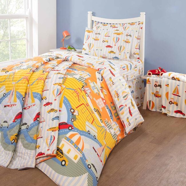 Adventure Town Oxford Pillowcase Pair