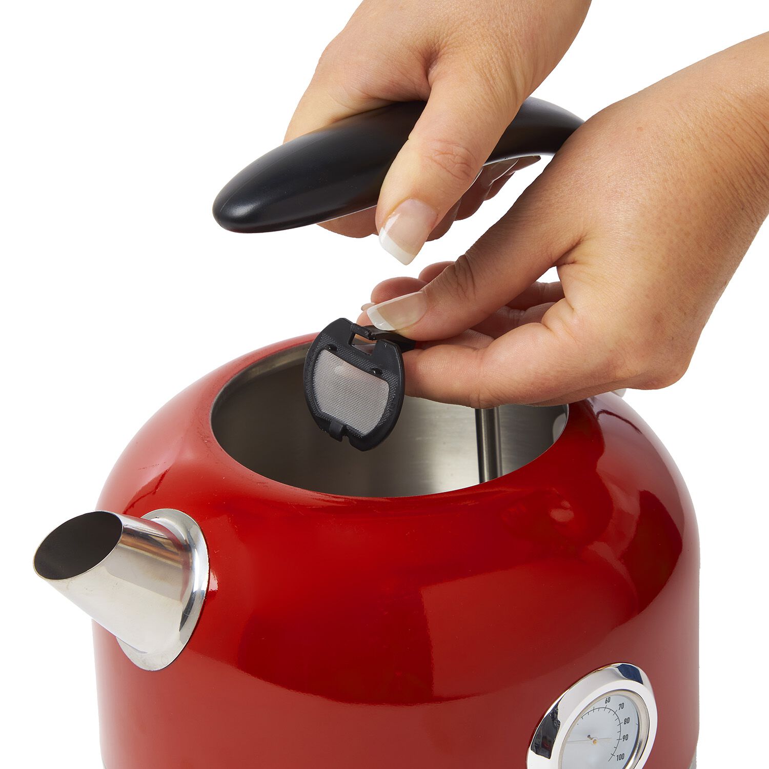 Haden Jersey 1.5L 3KW Rapid Boil Red Kettle