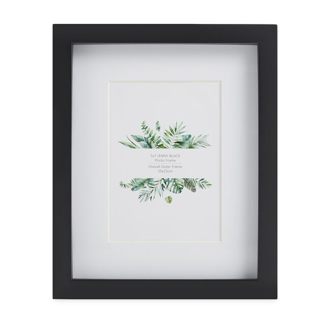4x4 JENNY BLACK Photo Frame