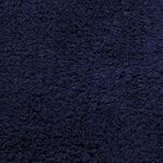 2 Piece Cotton Plain Dye Navy Bathroom Set