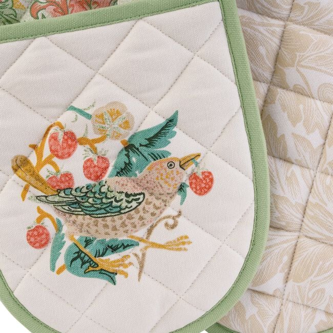 William Morris Kitchen Garden Double Oven Glove