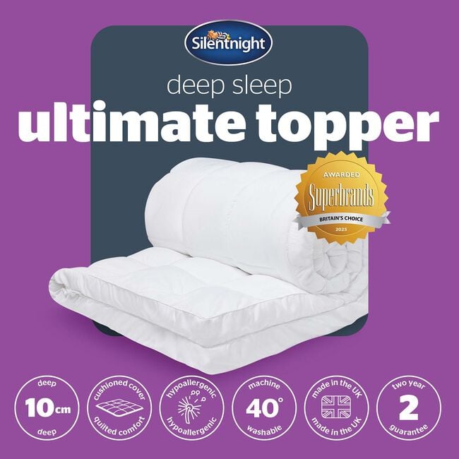 SILENTNIGHT DEEP SLEEP ULTIMATE 1000  Single Mattress Topper 