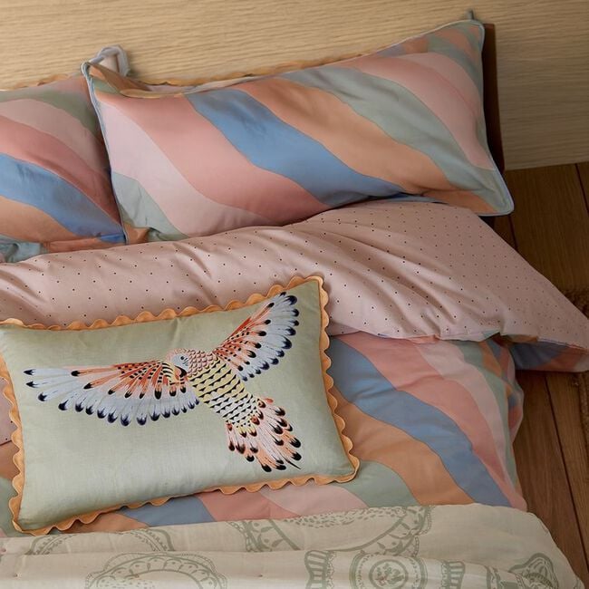 YVONNE ELLEN  SINGLE DUVET COVER Signature Stripe 